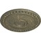 Ekena Millwork Foster Ceiling Medallion (Fits Canopies up to 5 5/8"), 19 1/8"OD x 1"P, Witch Hazel Crackle CM19FOWHC - alternate 3